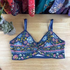 ✨ Spell Folk Town Bralette ✨ Navy ✨ M